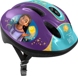 Disney Wish Fietshelm Verstelbaar Junior Paars/turquoise Maat 50-56 Cm (s)