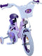 Disney Wish Kinderfiets - Meisjes - 12 inch - Paars -