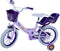 Disney Wish Kinderfiets - Meisjes - 14 inch - Paars - Twee handremmen