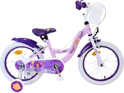 Disney Wish Kinderfiets - Meisjes - 16 inch - Paars - Twee handremmen