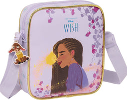 Disney Wish Mini Schoudertas, Rosas - 18 x 16 x 4 cm - Polyester