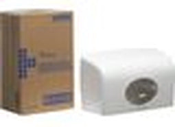 Dispenser aquarius 6992 duo kleine rollen wit