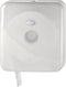 Dispenser Euro Pearl toiletrolhouder maxi wit