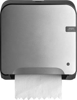 Dispenser Euro Quartz handdoekrol mini matic zilv