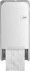 Dispenser Euro Quartz toiletrolhouder doprol wit