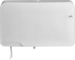 Dispenser Euro Quartz toiletrolhouder mini wit