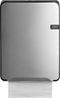 Dispenser Euro Quartz vouwhanddoeken C-vouw zilv