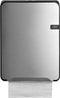 Dispenser Euro Quartz vouwhanddoeken C-vouw zilv