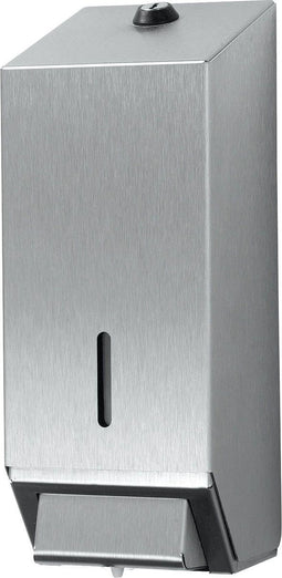 Dispenser Euro zeep 1000ml navulbaar RVS