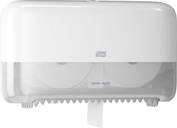 Dispenser Tork T7 558040 voor hulsloos toiletpapier wit
