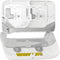 Dispenser Tork T7 558040 voor hulsloos toiletpapier wit
