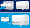 Dispenser Tork T7 558040 voor hulsloos toiletpapier wit