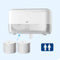 Dispenser Tork T7 558040 voor hulsloos toiletpapier wit