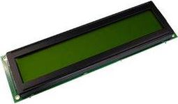 Display Elektronica LCD scherm geel-groen