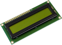 Display Elektronik LC-display (b x h x d) 80 x 36 x 6.6 mm DEM16101SYH