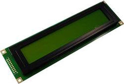 Display Elektronik LC-display Geel-groen (b x h x d) 190 x 54 x 11.2 mm DEM40491SYH-LY