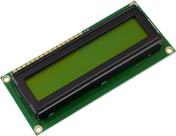 Display Elektronik LC-display Geel-groen (b x h x d) 80 x 36 x 6.6 mm DEM16101SYH-LY
