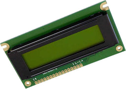 Display Elektronik LC-display Geel-groen (b x h x d) 84 x 44 x 7.6 mm DEM08172SYH-PY