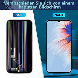 Display voor Huawei Y7 2019 LCD-scherm Vervanging Digitizer voor Huawei Y7 PRO 2019 / Y7 Prime 2019 Touch Screen Gemonteerd Vervanging met gereedschap (zwart)
