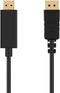 DisplayPort Cable Ewent EC1430 HDMI Black