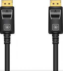 Displayport kabel 1.4 – 8K 60Hz – 4K 144 Hz - 32.4GBpb – Gecertificeerd – DP 1.4 Kabel - 0.5 Meter