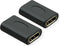 DisplayPort koppelstuk (v-v) - versie 1.2 (4K 60Hz) / zwart