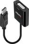 DisplayPort to DVI Adapter LINDY 41734 Black