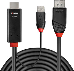 DisplayPort to HDMI Adapter LINDY 41499 Black