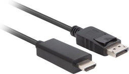 DisplayPort to HDMI Kabel Lanberg CA-DPHD-11CC-0050-BK Black