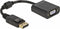 DisplayPort to VGA adapter DELOCK 61006 Black
