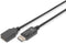 DisplayPort verlengkabel - versie 1.2 (4K 60Hz) / zwart - 2 meter