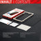 Displex Privacy Glass FC Screenprotector geschikt voor iPhone 14 - Transparant