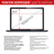 Displex Privacy Safe Magnetische Screenprotector Geschikt voor universele laptops van 14 inch (16:9)