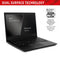 Displex Privacy Safe Magnetische Screenprotector Geschikt voor universele laptops van 15.6 inch (16:9)