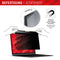 Displex Privacy Safe Magnetische Screenprotector Geschikt voor universele laptops van 15.6 inch (16:9)