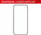 Displex Real Glass Full Cover Screenprotector geschikt voor iPhone 15 - Transparant