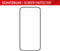 Displex Real Glass Full Cover Screenprotector geschikt voor iPhone 15 - Transparant