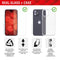 Displex Real Glass Screenprotector + Back Cover met Applicator voor Apple iPhone 15 - Transparant
