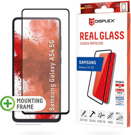 Displex Screenprotector Geschikt voor Samsung Galaxy A54 (5G) - Displex Real Glass FC