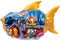 Dissectie Speelgoed - TREASURE X - Mega Haai - 30 cm - 35 verrassingen - Echte goudschat