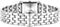 Danish Design Marie Silver Petite - Dameshorloge - 19,5 x 22 mm - Zilver