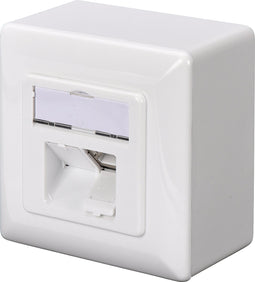 Diverse Data Wallmount CAT 5e opbouw (Light-Retail, 2x RJ-45)