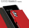 Selencia Galaxy A54 (5G) - Echt Lederen Bookcase - 3 Pashouders - Rood