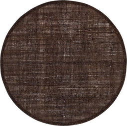 Dixie placemat Linnen bruin rond 36cm