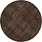 Dixie placemat Linnen bruin rond 36cm