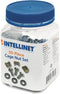 Intellinet 711081 - Bevestigingsmateriaal - 50 kooimoeren M6 50 schroeven M6 50 sluitringen (50 stuks)
