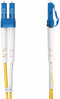Startech.com 10m LC naar LC (UPC) OS2 Single Mode Duplex Glasvezel Kabel 9/125µm 10Gbps Laser Optimized Buigbestendig Geel