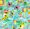 BikeCap Zadelhoes Get Lost Amsterdam | Fietszadelhoes - Fietszadeldek - Stof en waterafstotend