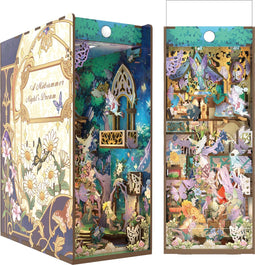 DIY Book Nook Boekensteun A Midsummer Night's Dream inclusief Dust-cover, Tone-Cheer, TQ130, 18 x 9,8 x 24,5 cm