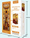 DIY Book Nook Boekensteun Adventure in Egypt Bookend, Tone-Cheer, TQ127, 18,2x8x24,5cm